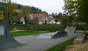 Skate park in Meyras