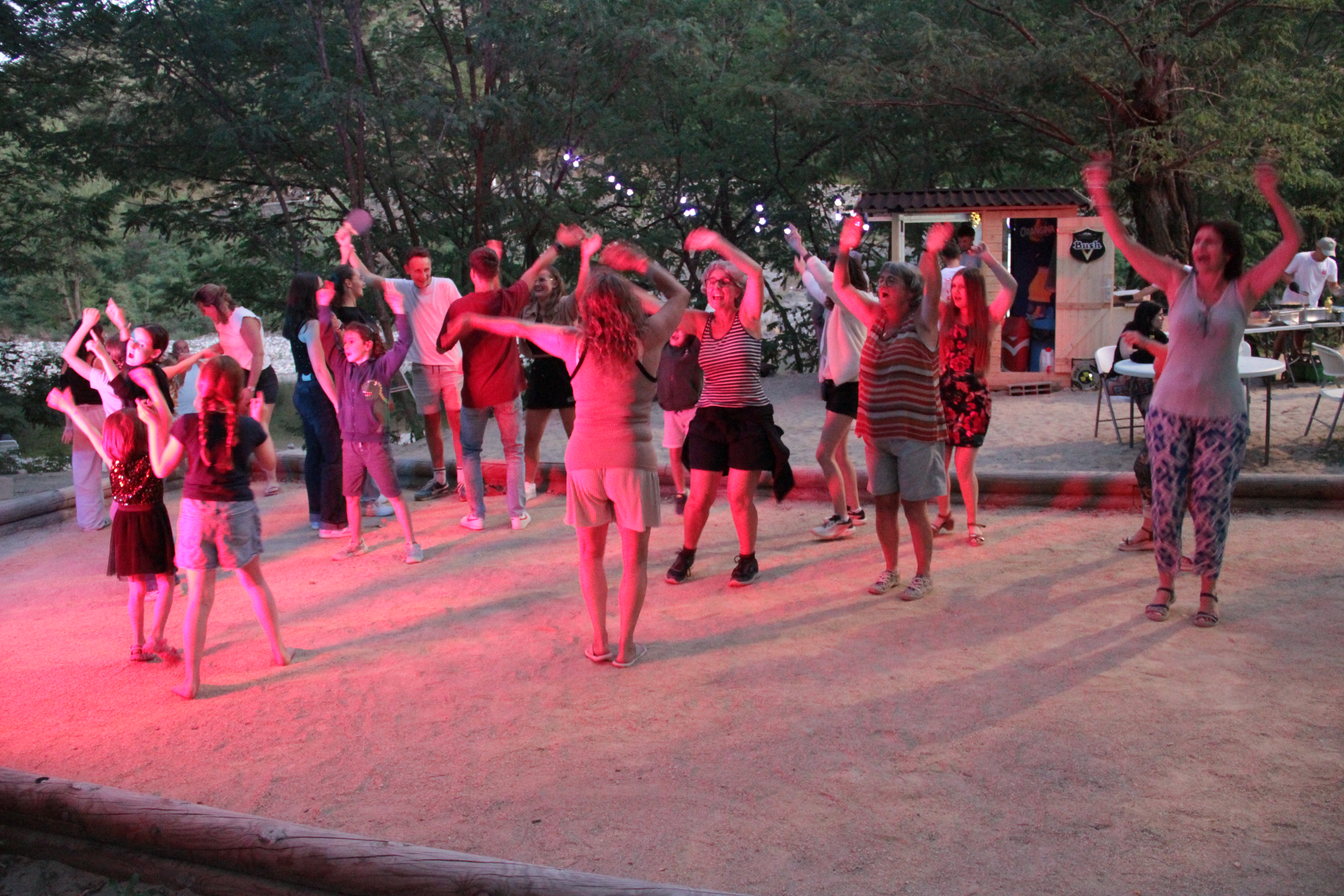 Soirée sur la terrasse