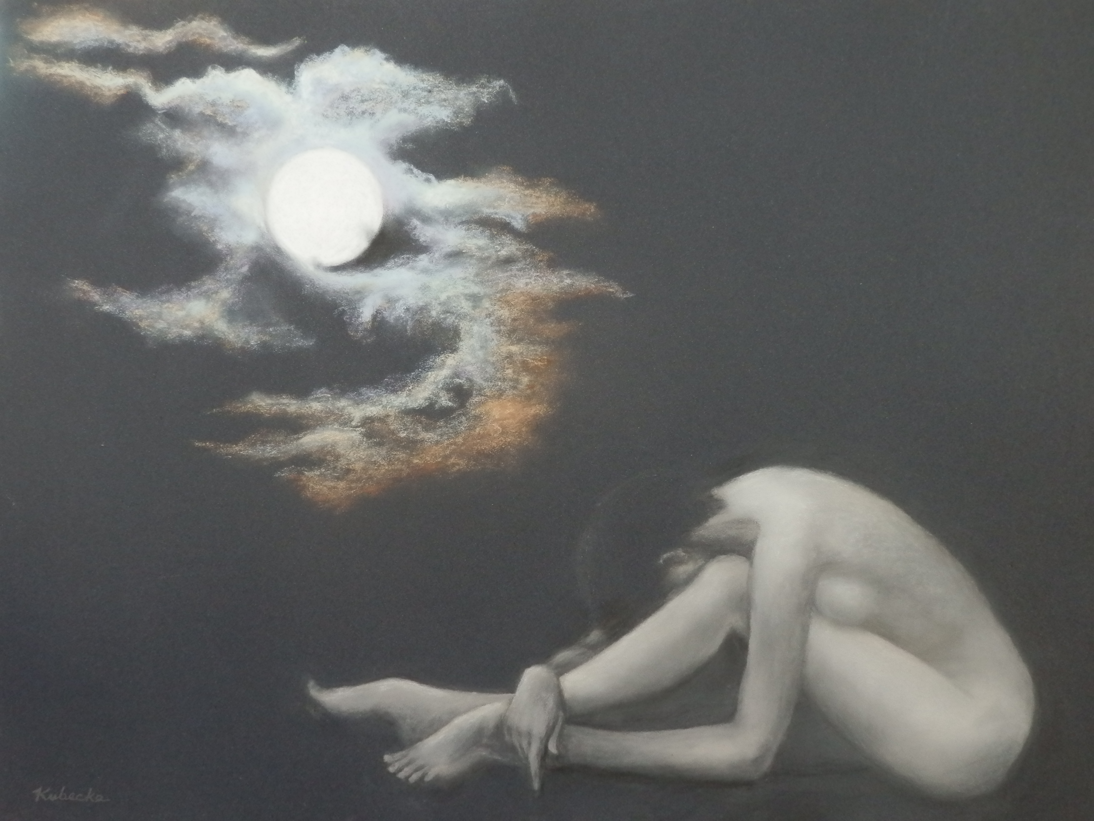 Songe d'une nuit d'éte - Pastel©Martha Kubecka