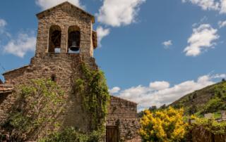 St Cirgues de Prades - clocher ©sourcesetvolcans - ©sourcesetvolcans