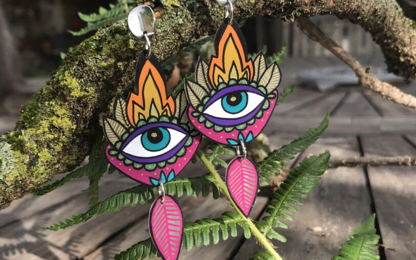 Bijoux yeux de l'atelier des poissons rouges