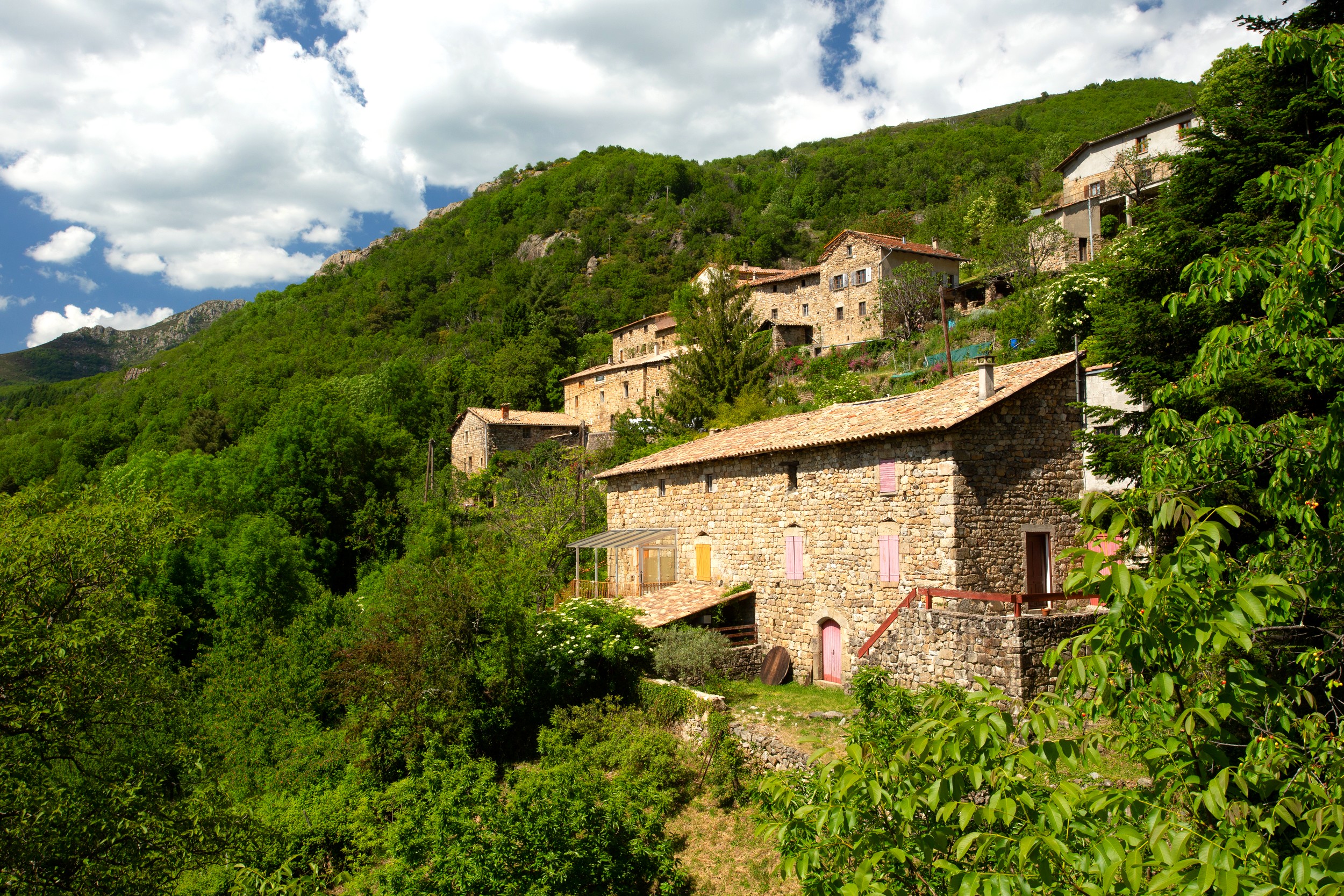 Village of St Pierre de Colombier