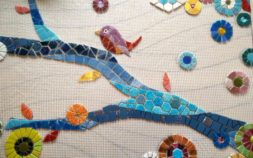 Stage les bases de la mosaique avec Muse Coquelicot - montage mosaique