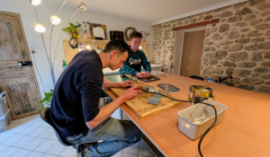 Stagiaire vitrail