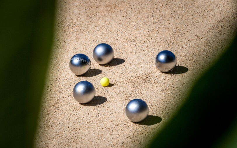 Pétanque competition