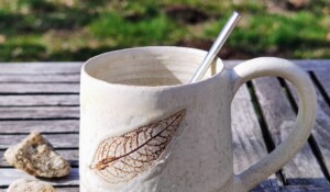 Tasse impression blanche