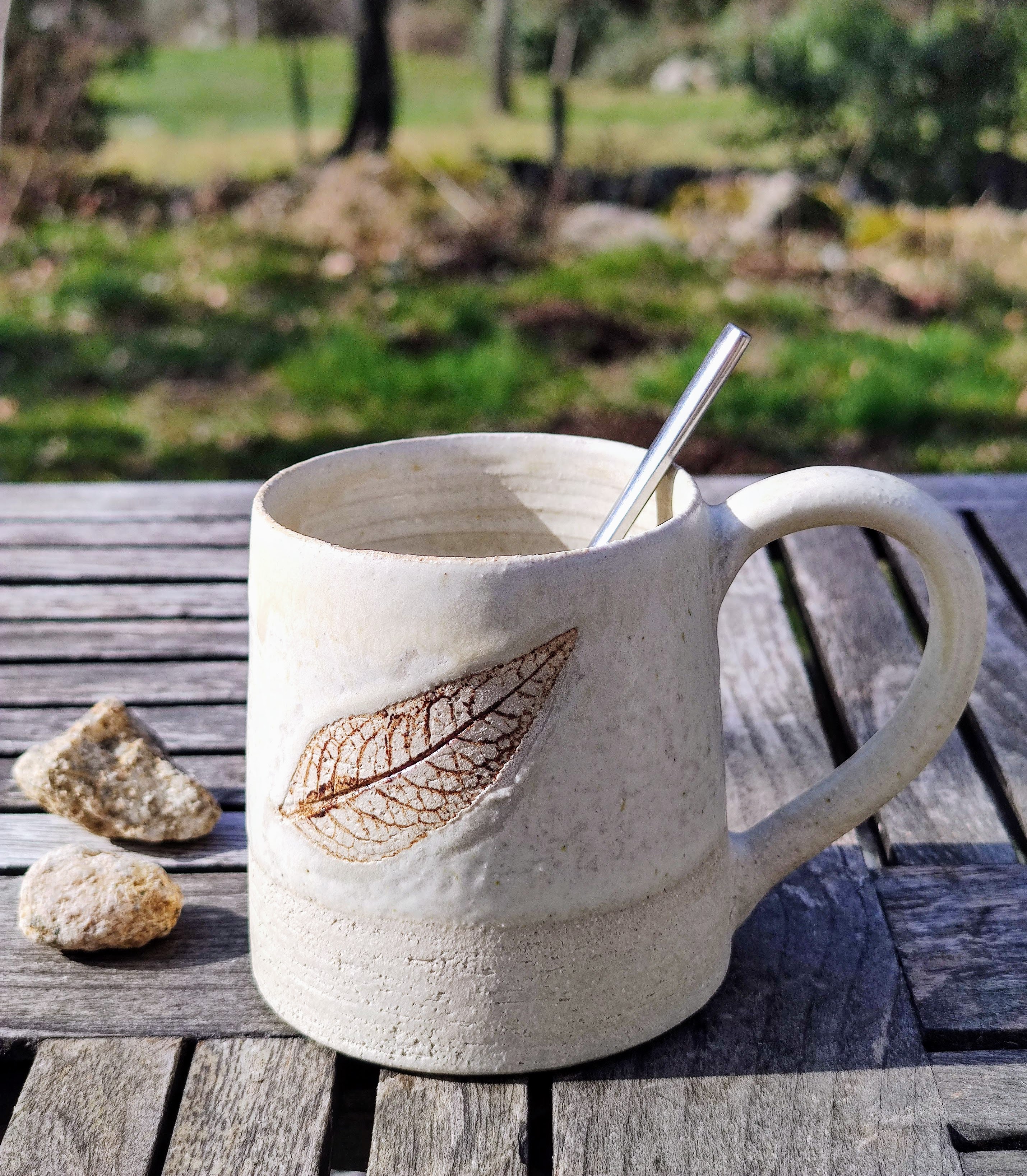 Tasse impression blanche
