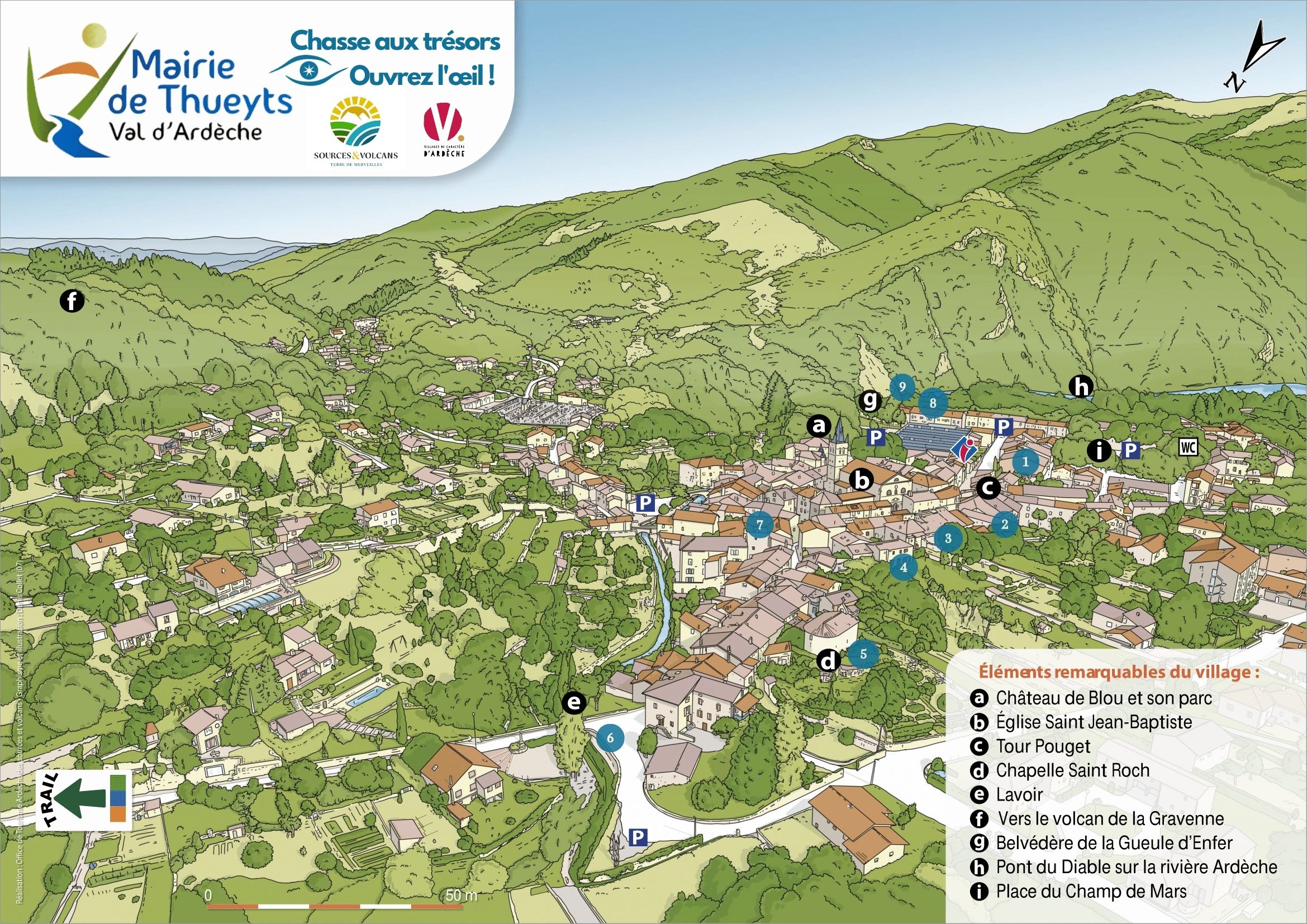 Thueyts - Chasse aux trésors P1©sourcesetvolcans