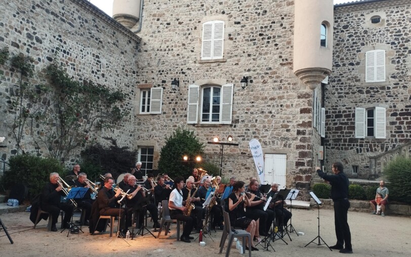 Fridays at the castle: Concert: the Aubenas-Vals Wind Orchestra