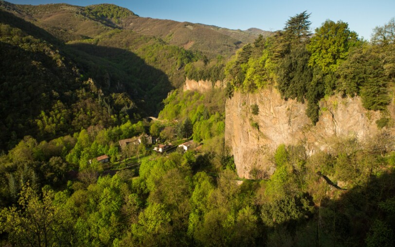 Thueyts - Coulée basaltique de la Chaussée des Géants ©S.BUGNON