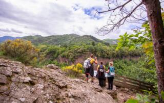 Thueyts - Fargebelle et le belvédère de la Via Ferrata - Trail de la chaussée des géants challenge rando 2024 - ©lachausseedesgeants