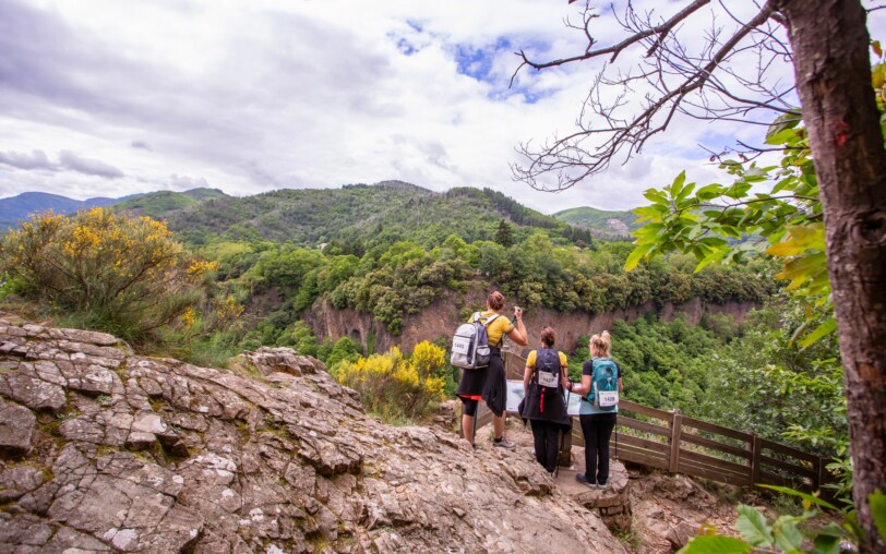 Thueyts - Fargebelle et le belvédère de la Via Ferrata - Trail de la chaussée des géants challenge rando 2024