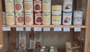 Produits locaux directs producteurs à la saisonneraie à thueyts