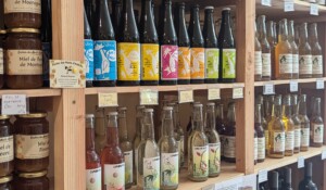 Bières, vins et boissons ardèche, Produits locaux directs producteurs à la saisonneraie à thueyts