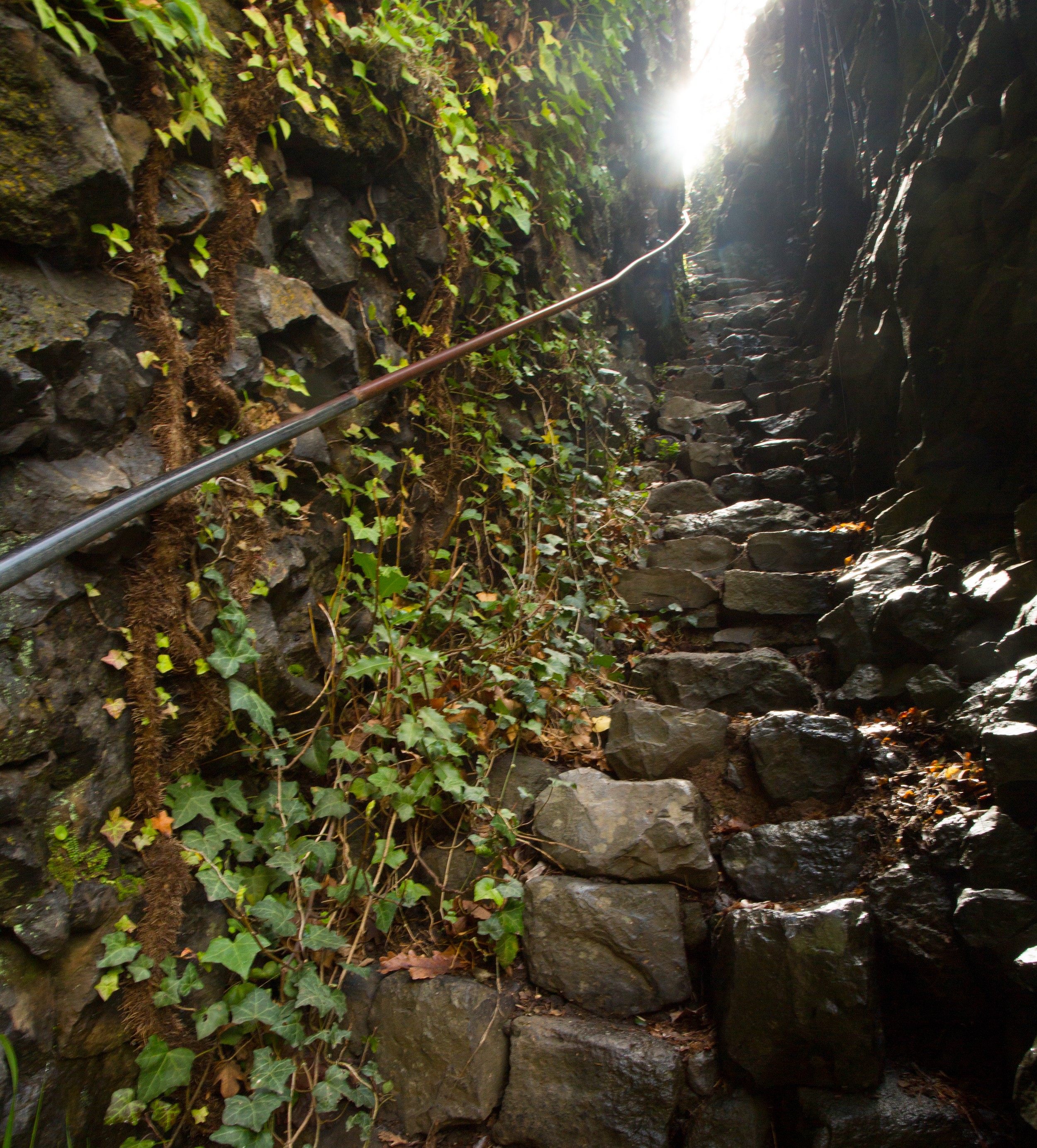 Thueyts - L'échelle du Roi-carré ©S.BUGNON
