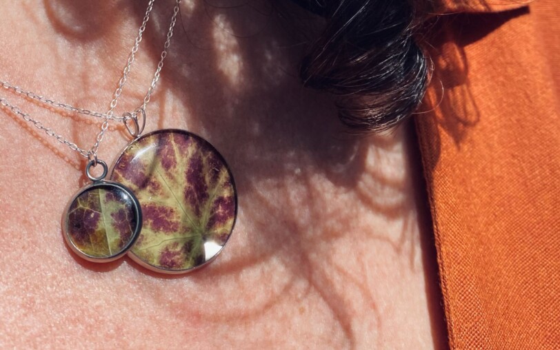 Thueyts - Libera Bijoux - Collier avec impressions