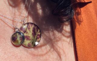 Thueyts - Libera Bijoux - Collier avec impressions - ©j.libera