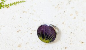 Thueyts - Libéra bijoux - bague végétale fleurs
