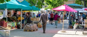Thueyts - Marché du vendredi en été 2 ©sourcesetvolcans