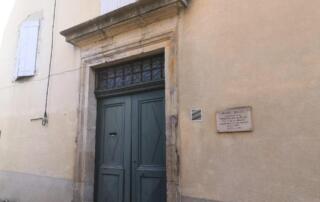 Thueyts - porte du couvent Marie Rivier ©sourcesetvolcans - ©sourcesetvolcans