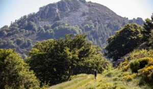 Thueyts - Trail de la chaussée des géants - traileur vers Mayres