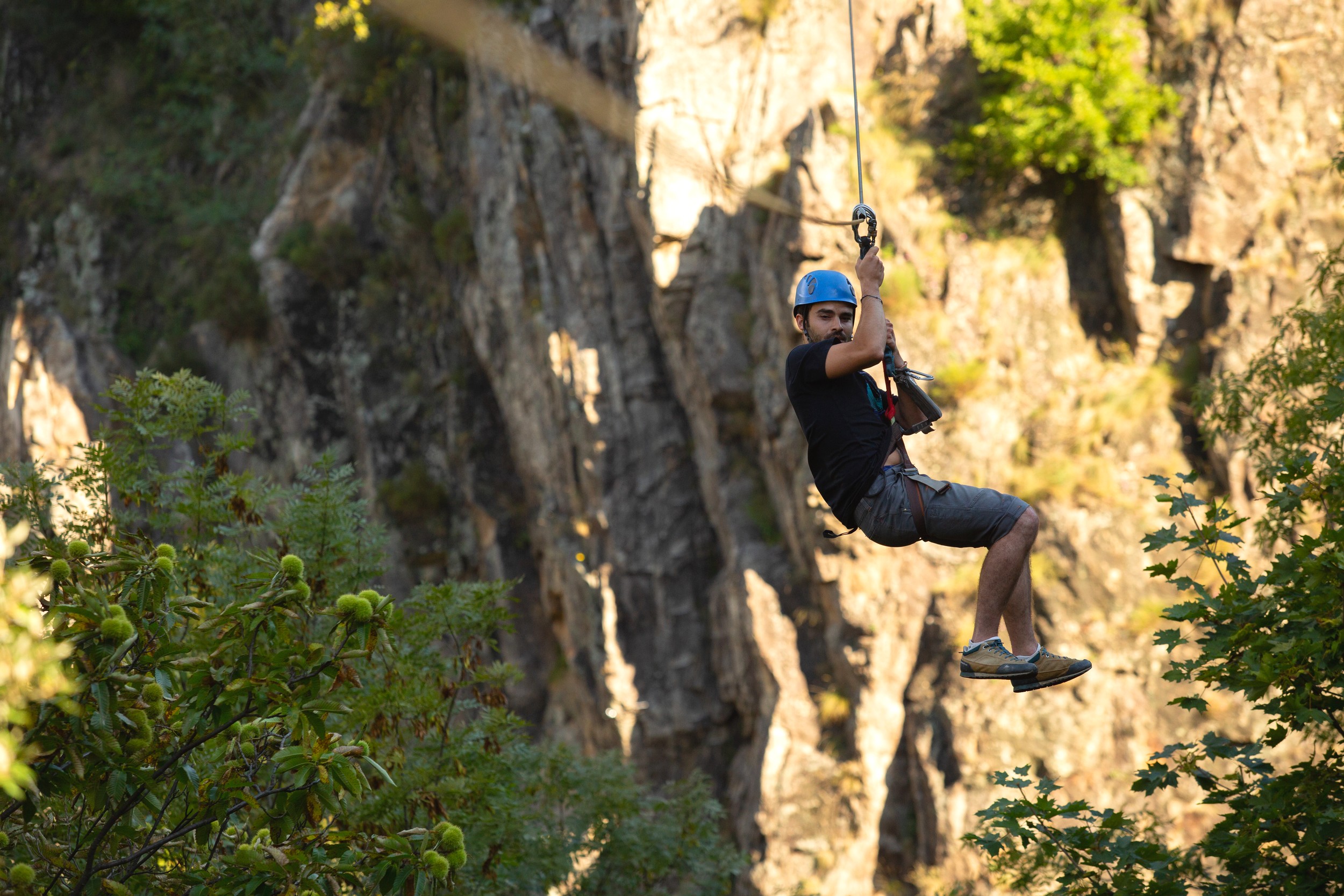 Via Ferrata : Klettersteig an der Teufelsbrücke