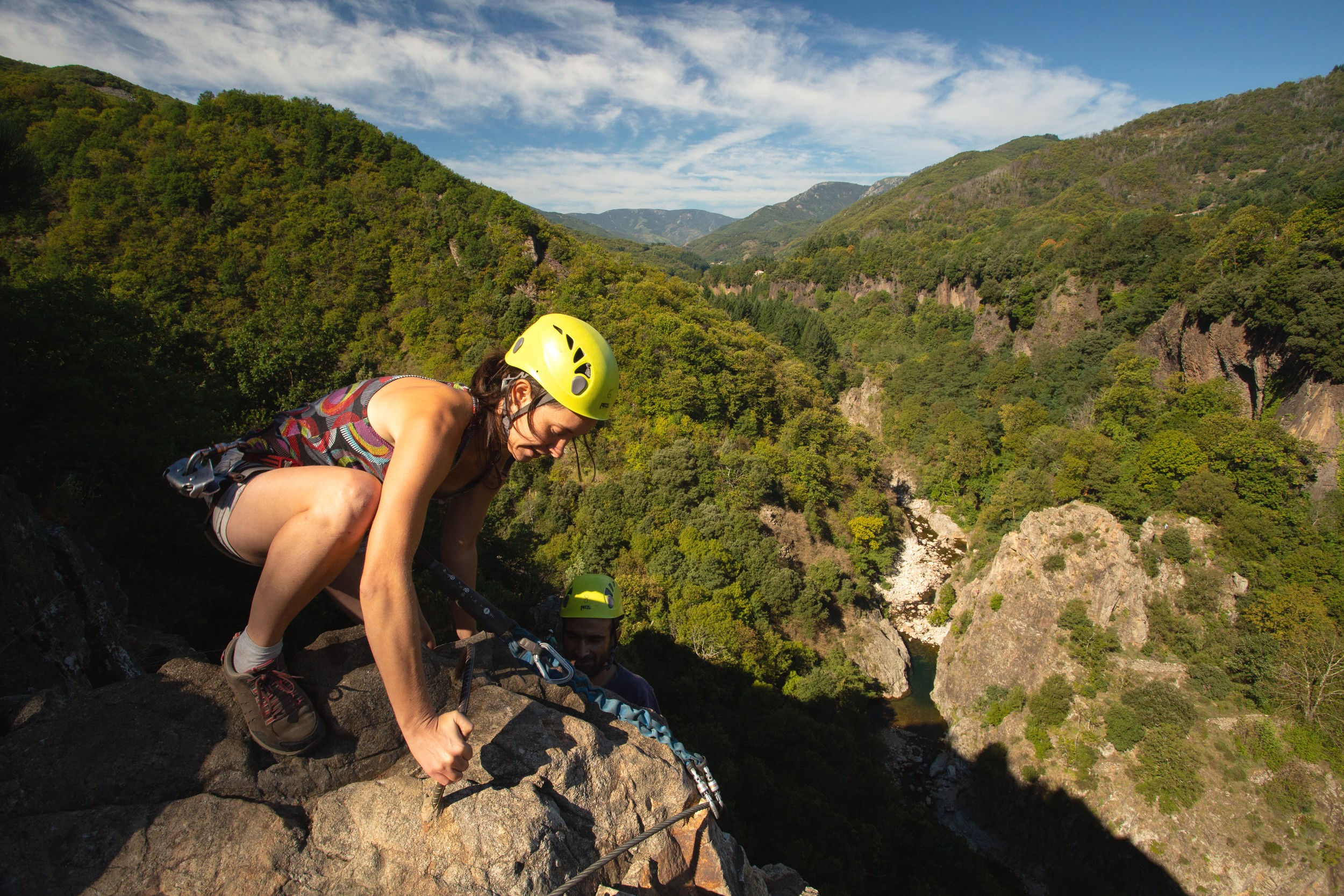 Via Ferrata : Klettersteig an der Teufelsbrücke