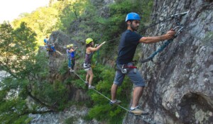 Via Ferrata : Klettersteig an der Teufelsbrücke