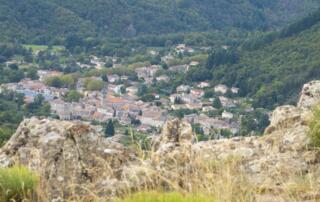 Vue de Thueyts - ©SourcesVolcans