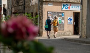 Entrée calade Office de Tourisme Jaujac