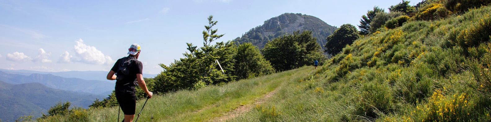 Trail de la chaussée des géants en Ardèche, parcours des 3 vallées
