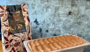 Glace au chocolat Valrhona