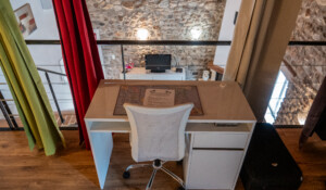 Bureau Mezzanine, gite Vanille à Barnas