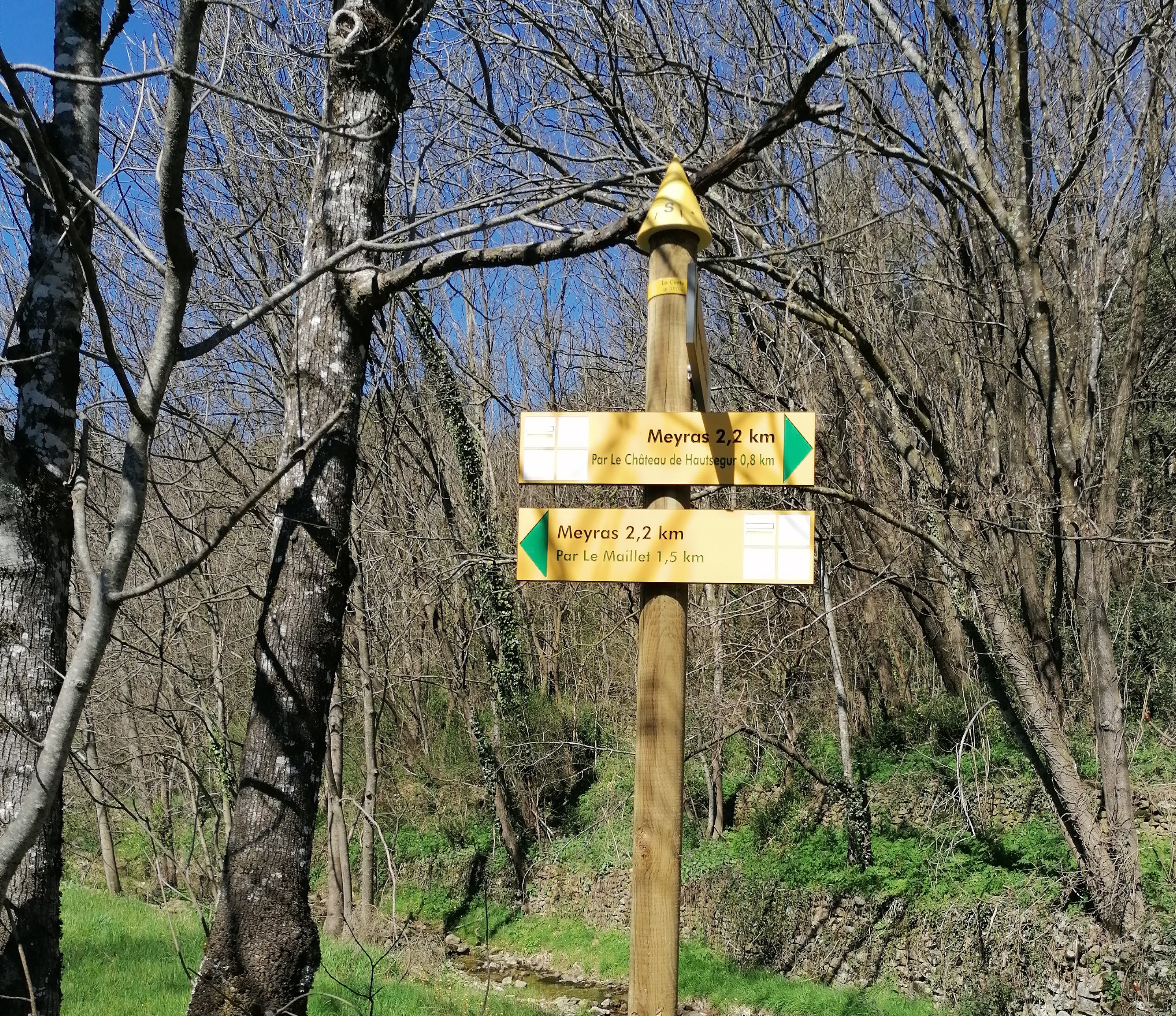 Panneau signalétique