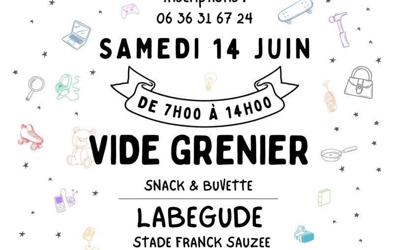 Grande fête de Labégude : Vide grenier