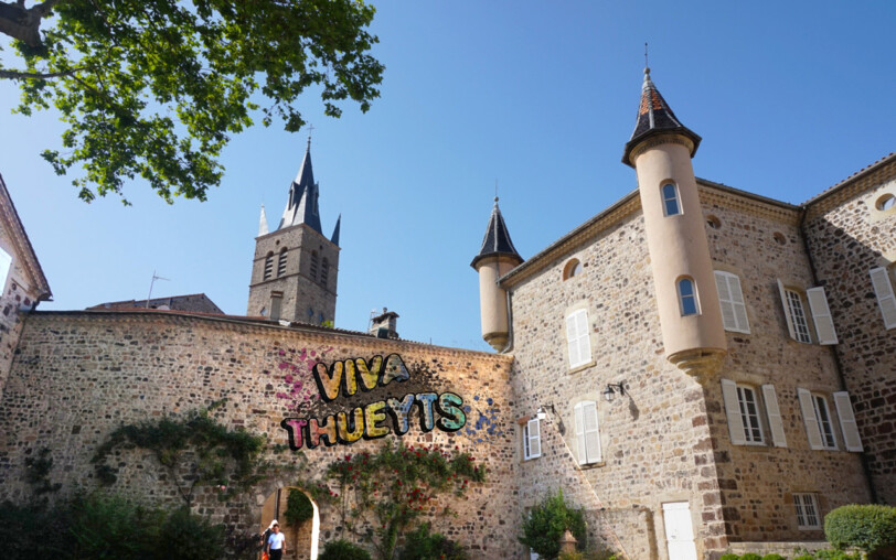 Vue château de blou