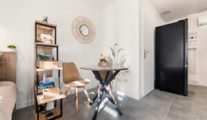 Vue petite table